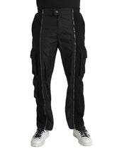 Dolce & Gabbana Black Cotton Blend Skinny Pants -   -  Dolce & Gabbana.